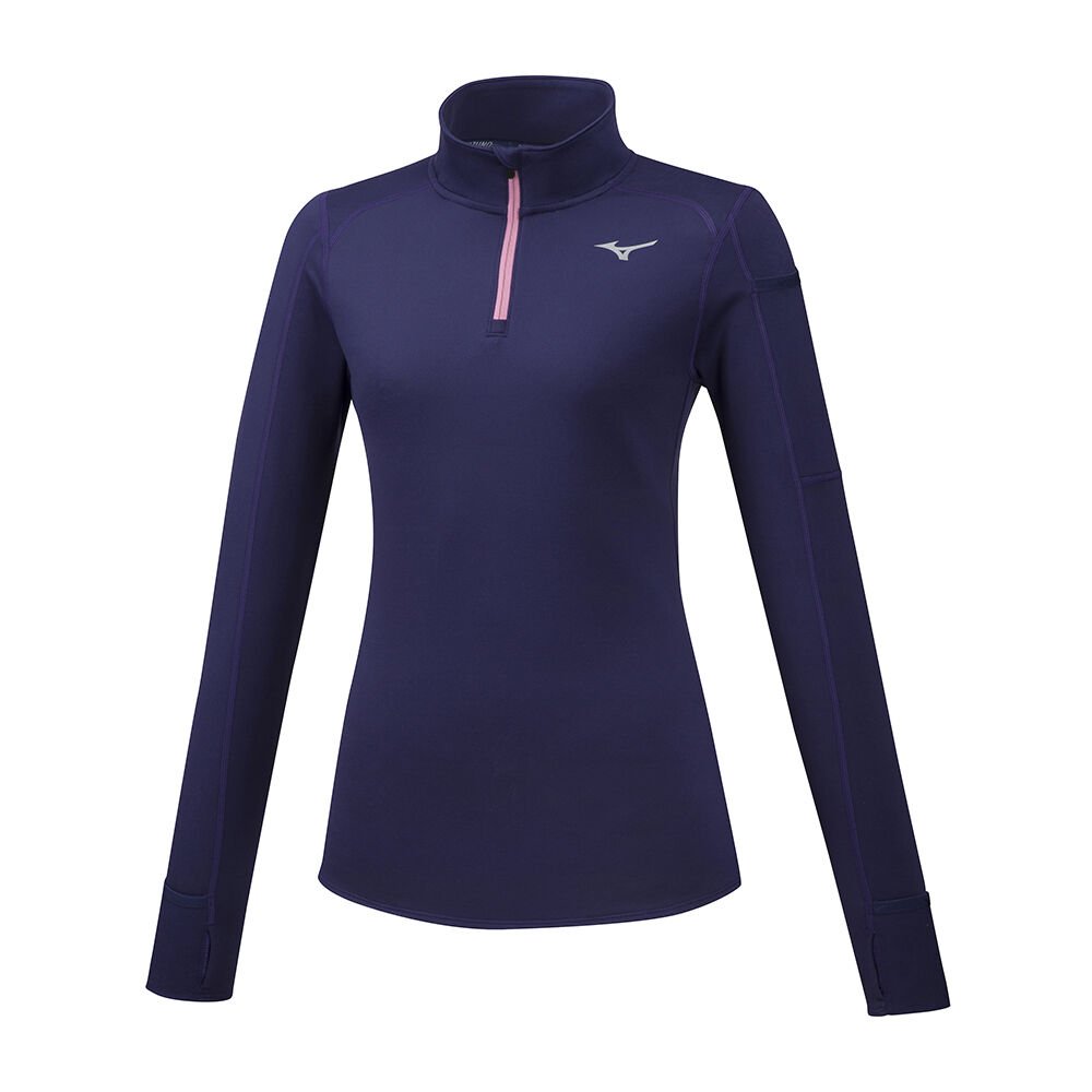 Maglie Running Mizuno Vortex Warmalite HZ Donna - Viola - 07985-YNUA